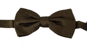 Elegant Silk Polka Dot Bow Tie Dolce & Gabbana