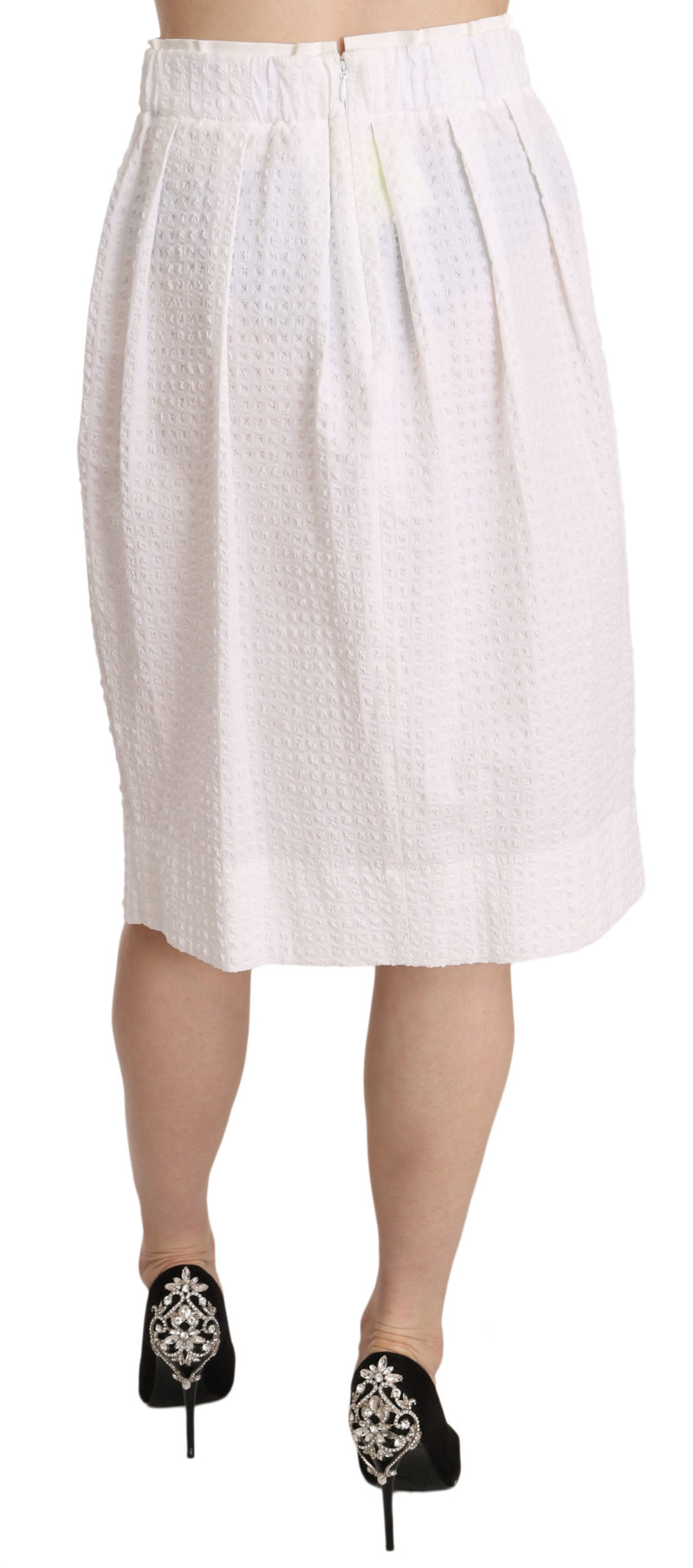 Elegant White Pencil Skirt L'Autre Chose