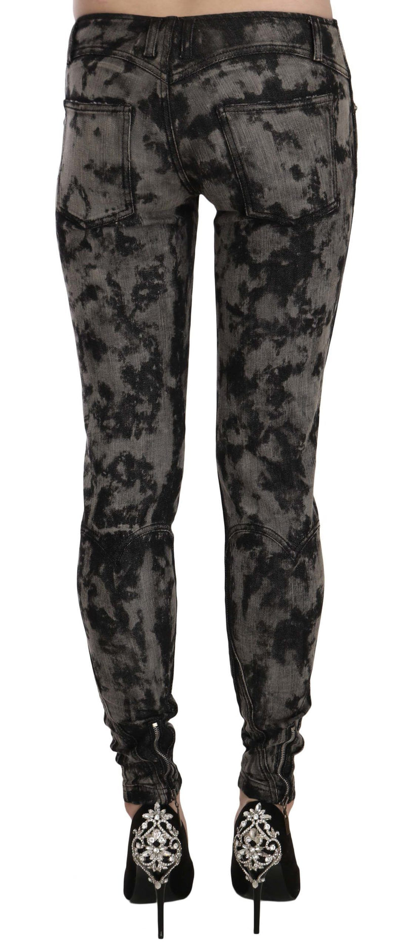 Elegant Low Waist Skinny Denim Pants Just Cavalli