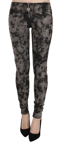 Elegant Low Waist Skinny Denim Pants Just Cavalli