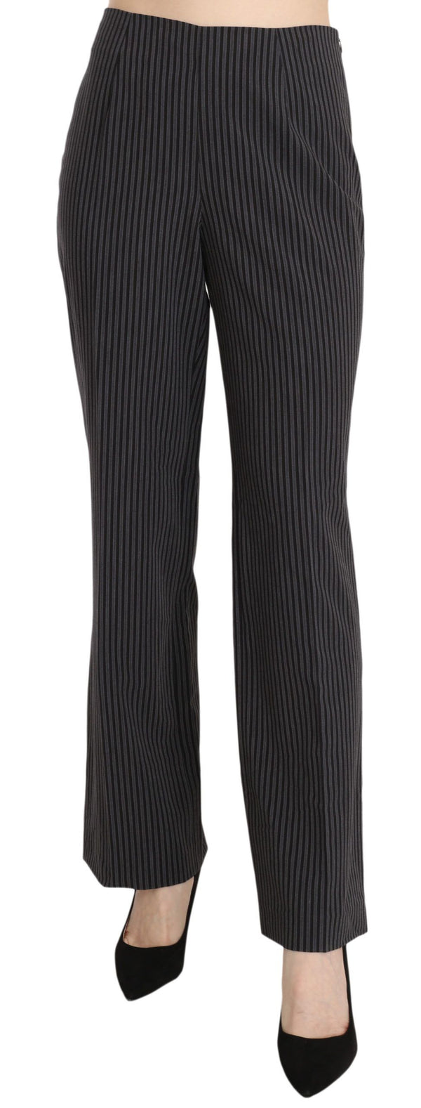 Elegant Striped Straight Fit Pants BENCIVENGA