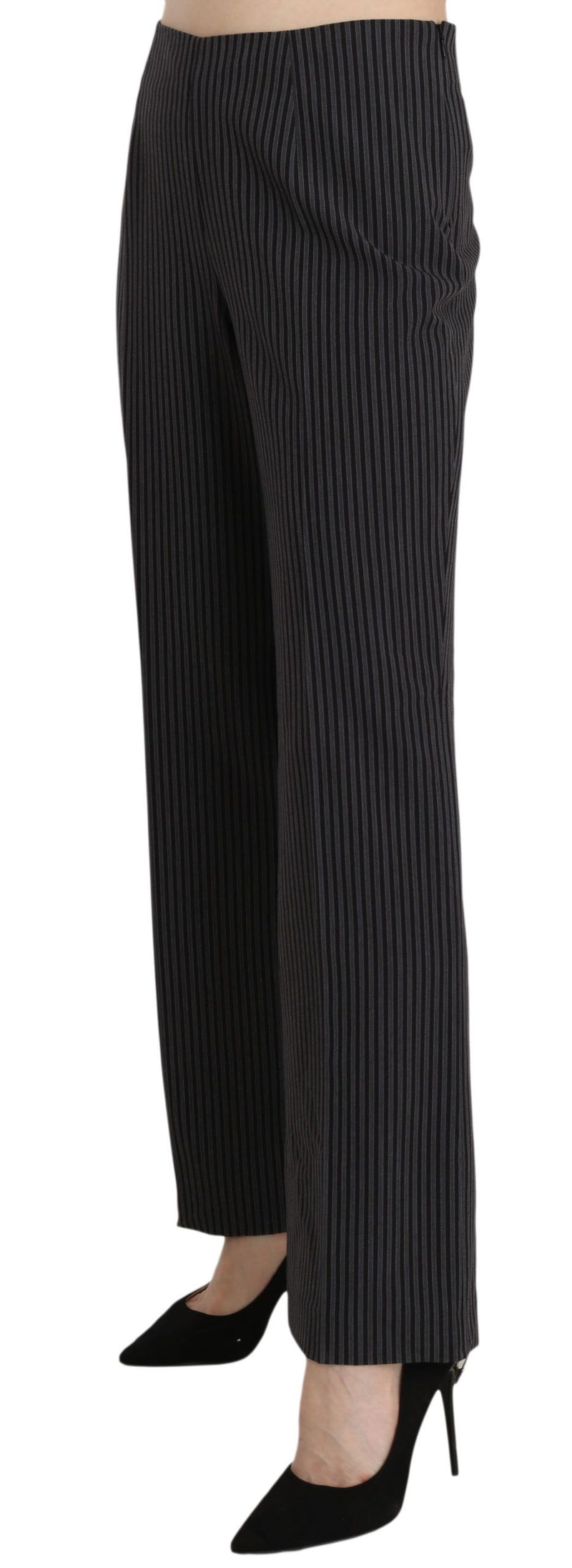 Elegant Striped Straight Fit Pants BENCIVENGA