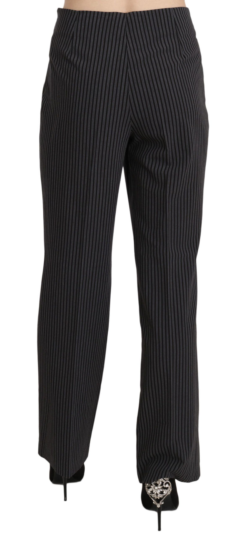 Elegant Striped Straight Fit Pants BENCIVENGA