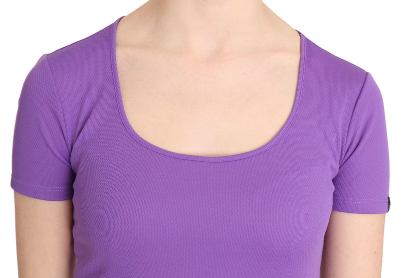 Chic Purple Casual Top for Everyday Elegance GF Ferre