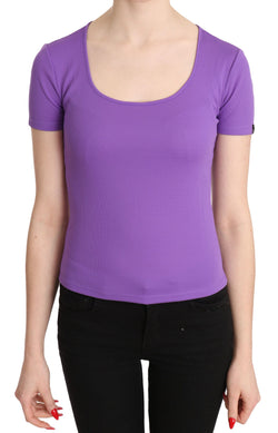 Chic Purple Casual Top for Everyday Elegance GF Ferre