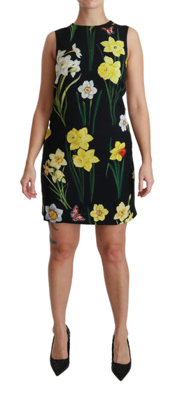 Floral Sheath Mini Dress - Elegance Redefined Dolce & Gabbana