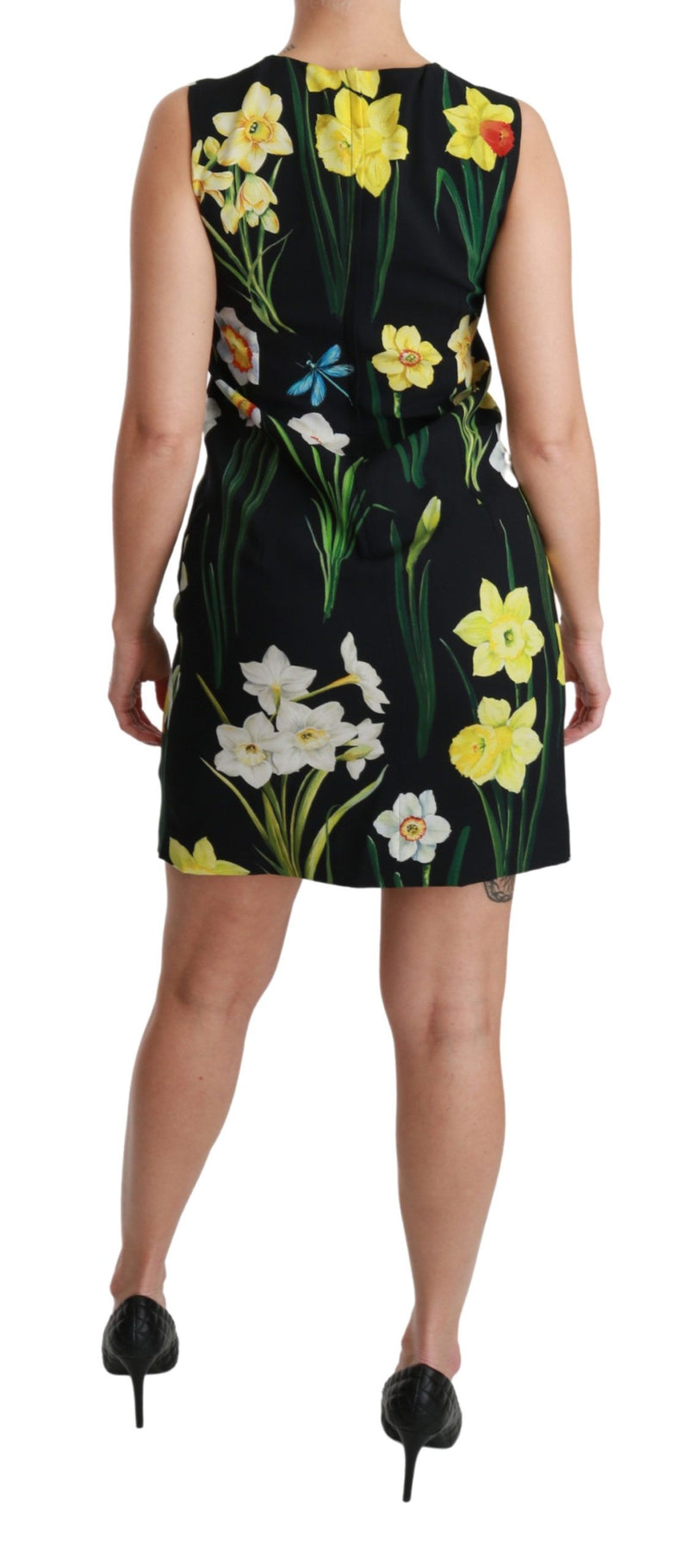 Floral Sheath Mini Dress - Elegance Redefined Dolce & Gabbana