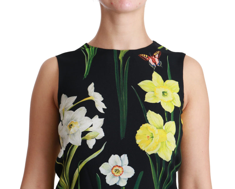 Floral Sheath Mini Dress - Elegance Redefined Dolce & Gabbana