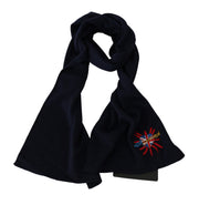 Elegant Virgin Wool Men's Scarf Dolce & Gabbana