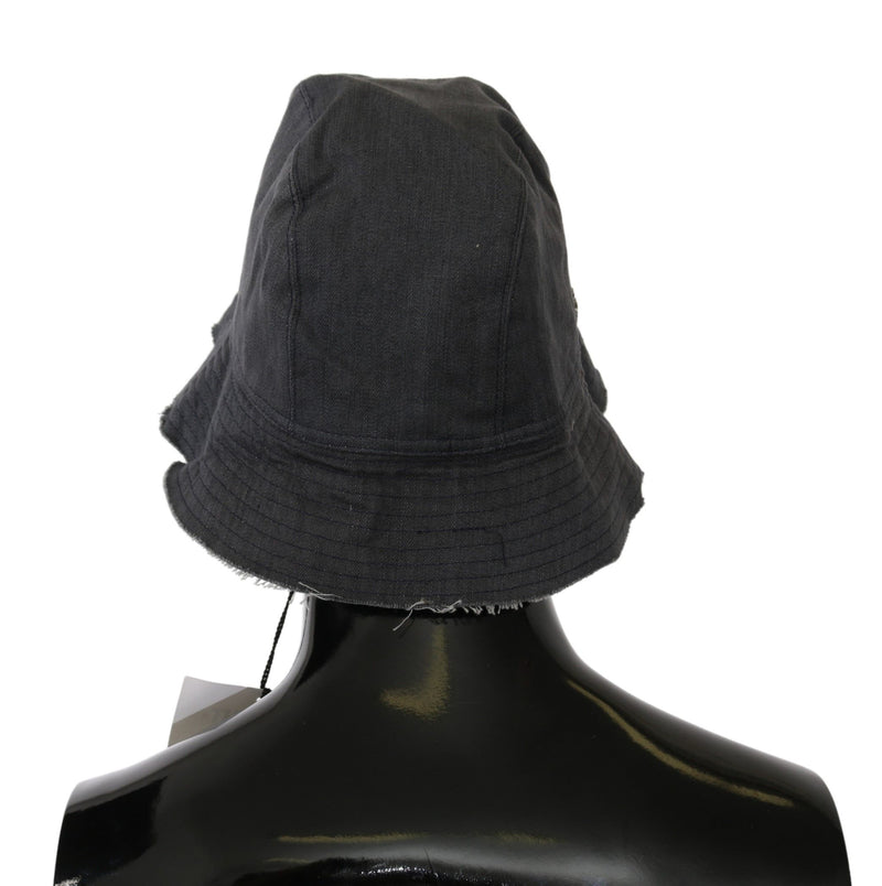 Chic Black Bucket Hat - Timeless Accessory Costume National