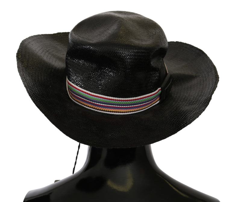 Chic Black Floppy Hat - Timeless Elegance Costume National