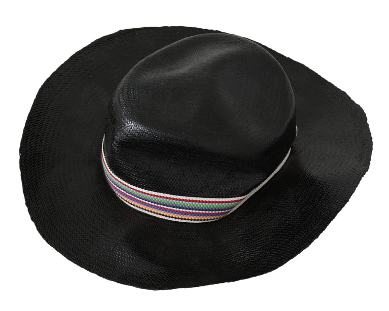 Chic Black Floppy Hat - Timeless Elegance Costume National