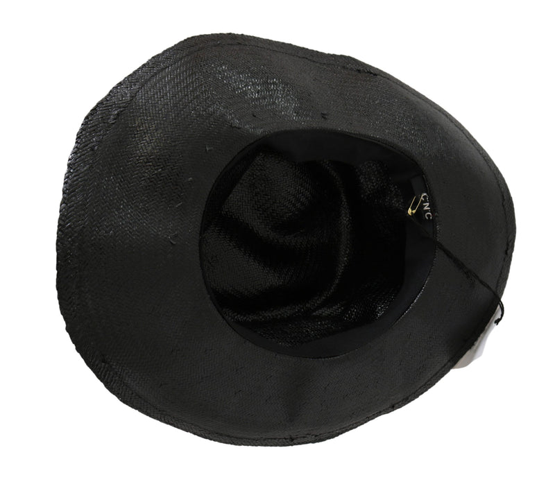 Chic Black Floppy Hat - Timeless Elegance Costume National