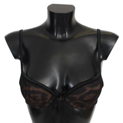 Sultry Leopard Push-Up Bra Roberto Cavalli