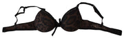 Sultry Leopard Push-Up Bra Roberto Cavalli