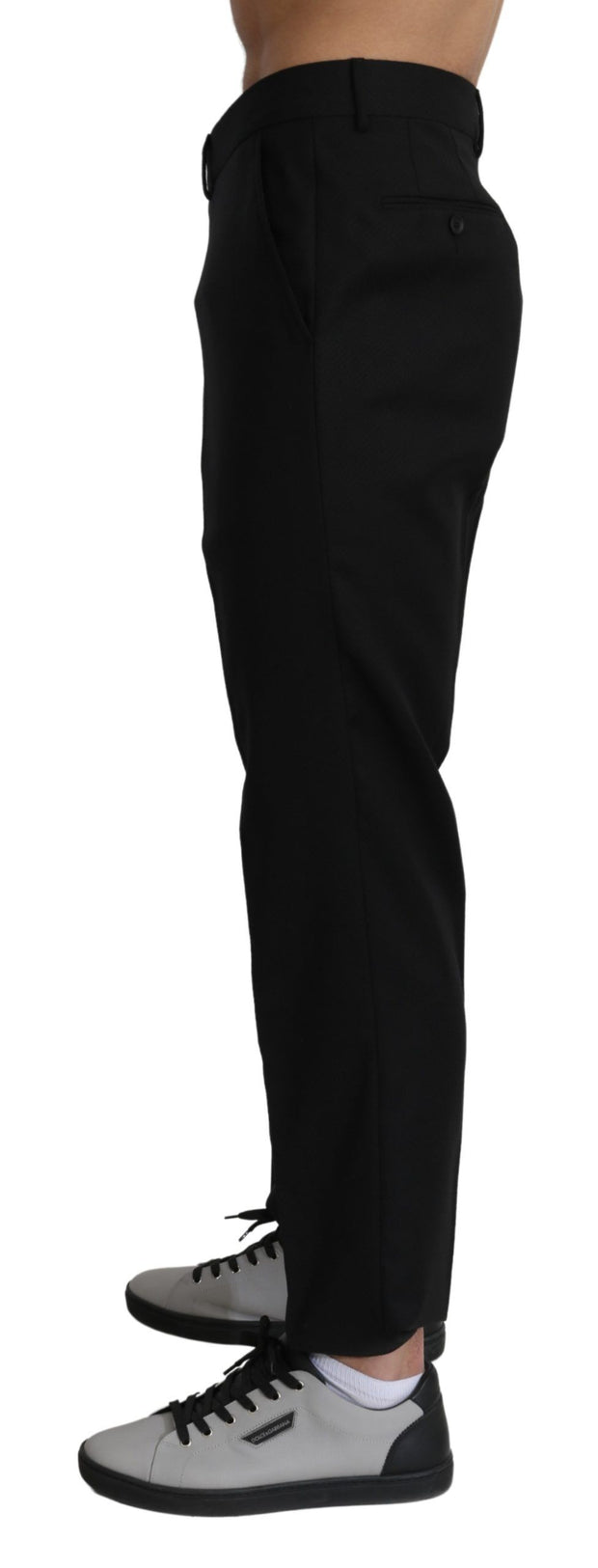 Elegant Slim Fit Formal Trousers Dolce & Gabbana