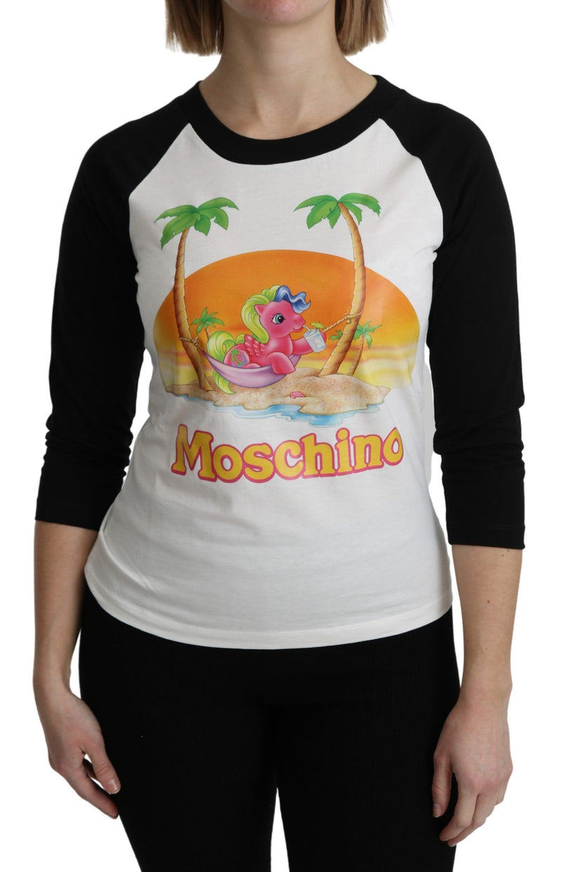 Chic My Little Pony Crew Neck Cotton Top Moschino