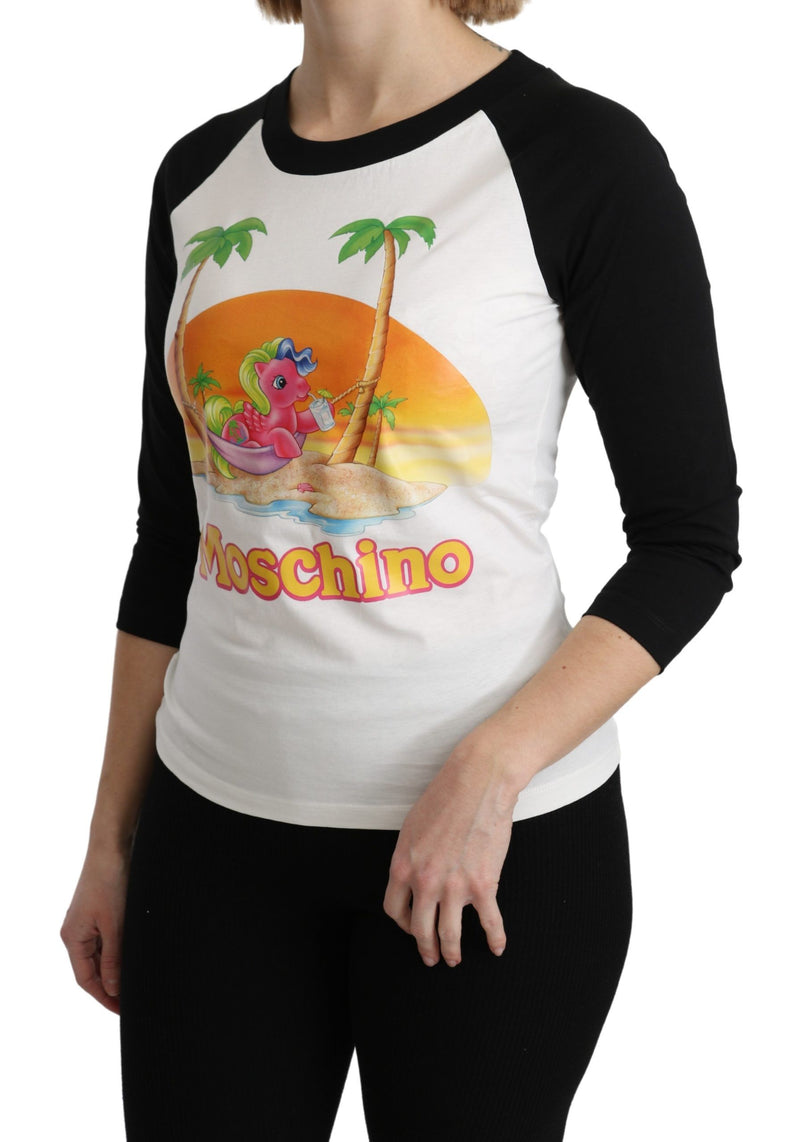 Chic My Little Pony Crew Neck Cotton Top Moschino