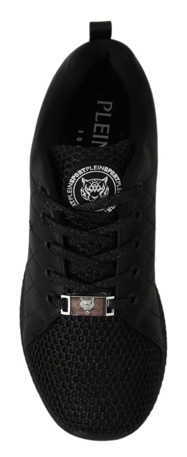 Elegant Black Gisella Sneakers Philipp Plein