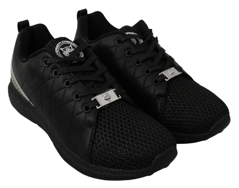 Elegant Black Gisella Sneakers Philipp Plein