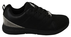 Elegant Black Gisella Sneakers Philipp Plein