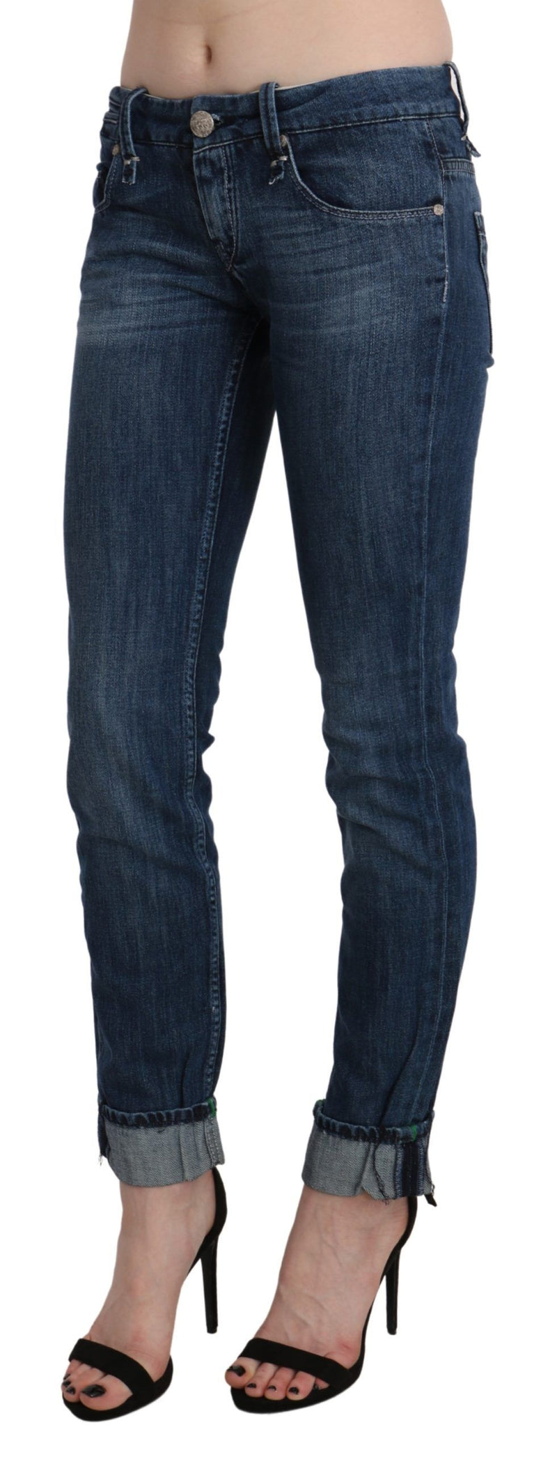 Exquisite Skinny Low Waist Denim Acht