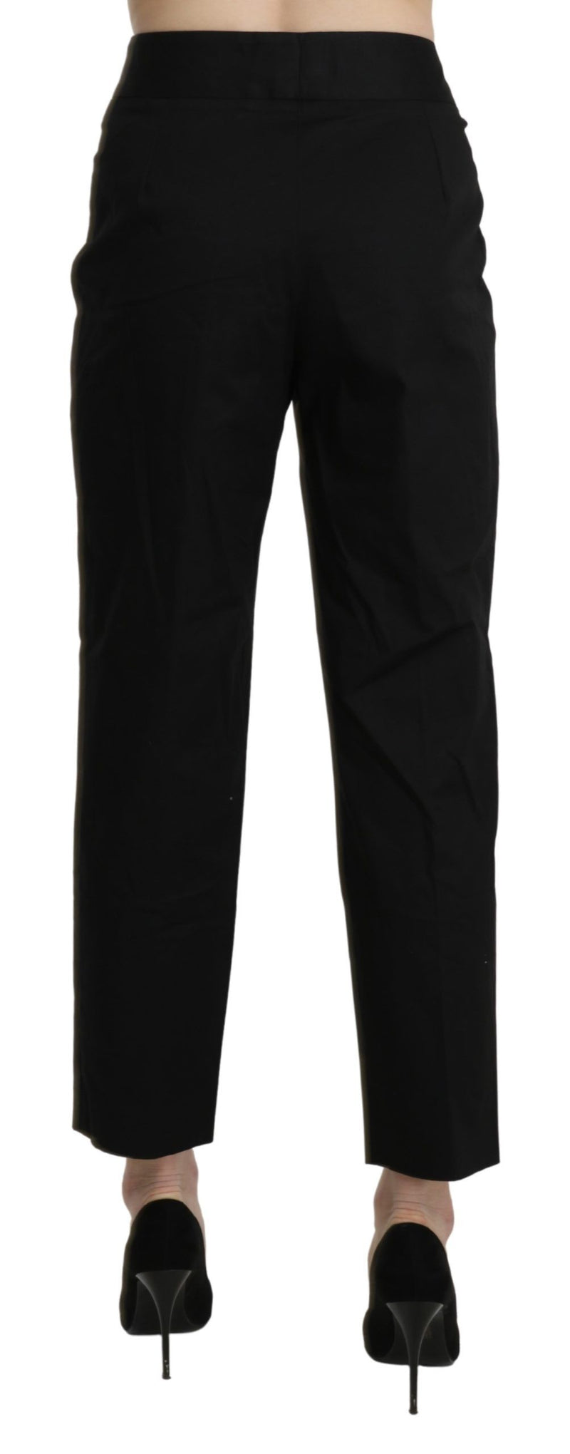 Elegant High Waist Cropped Pants BENCIVENGA