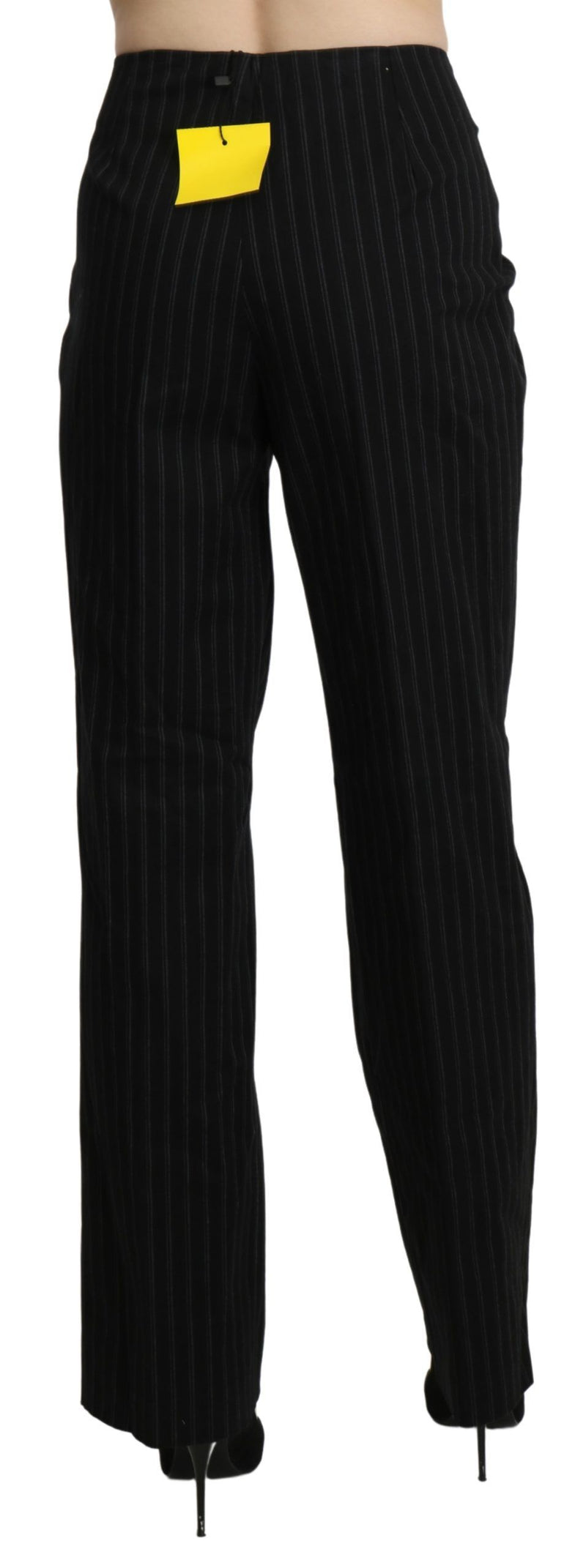 Elegant High Waist Black Pants BENCIVENGA