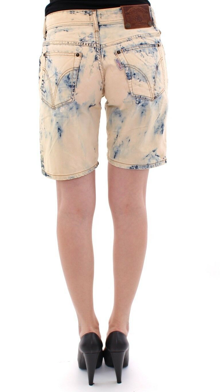 Chic Summertime Cotton Shorts in Blue Dolce & Gabbana