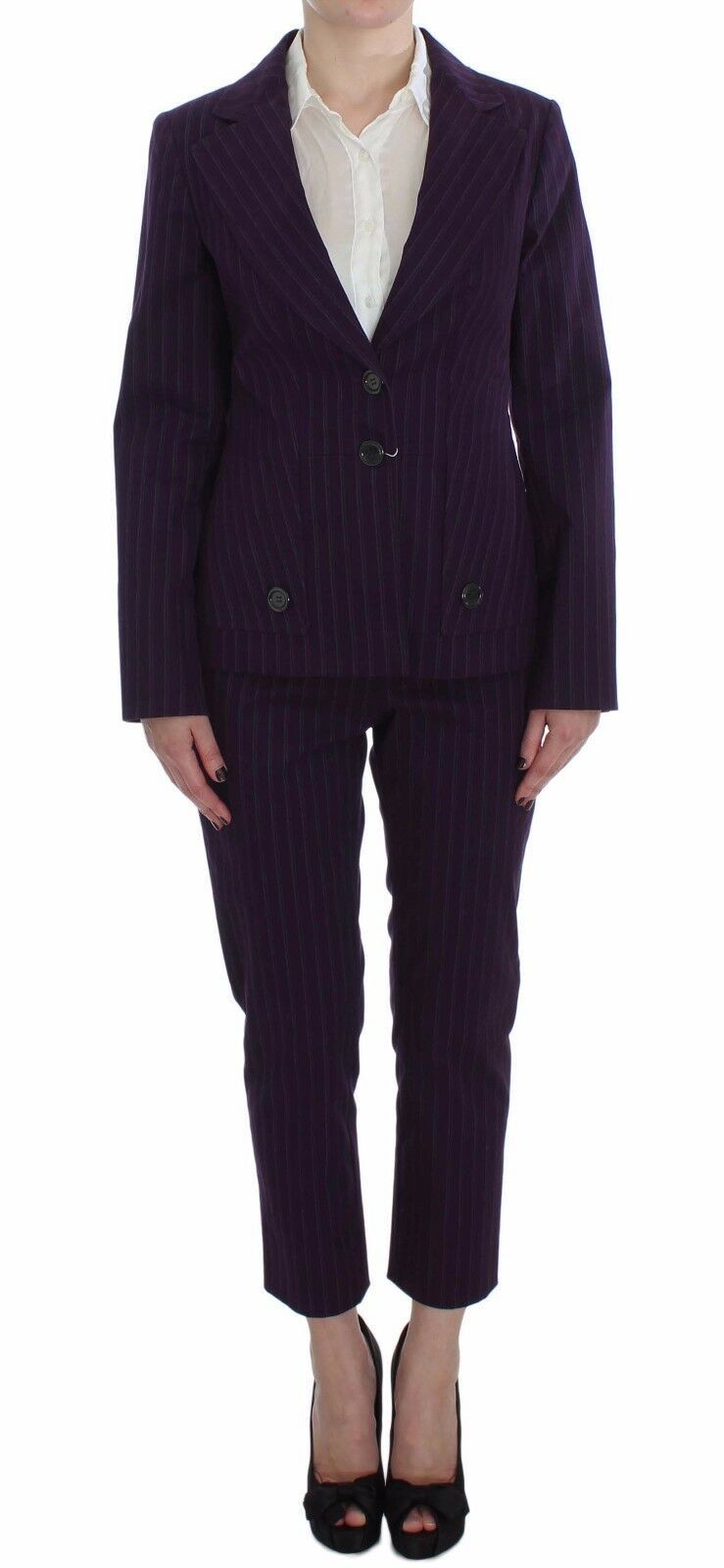 Elegant Striped Pant & Blazer Suit BENCIVENGA