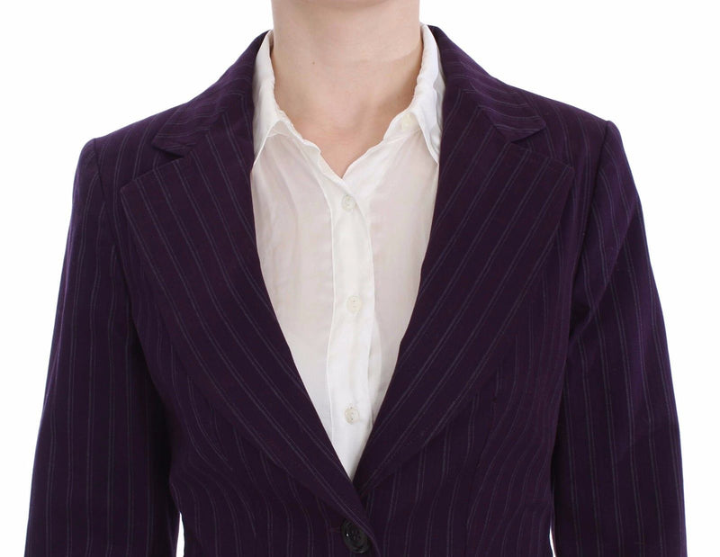 Elegant Striped Pant & Blazer Suit BENCIVENGA