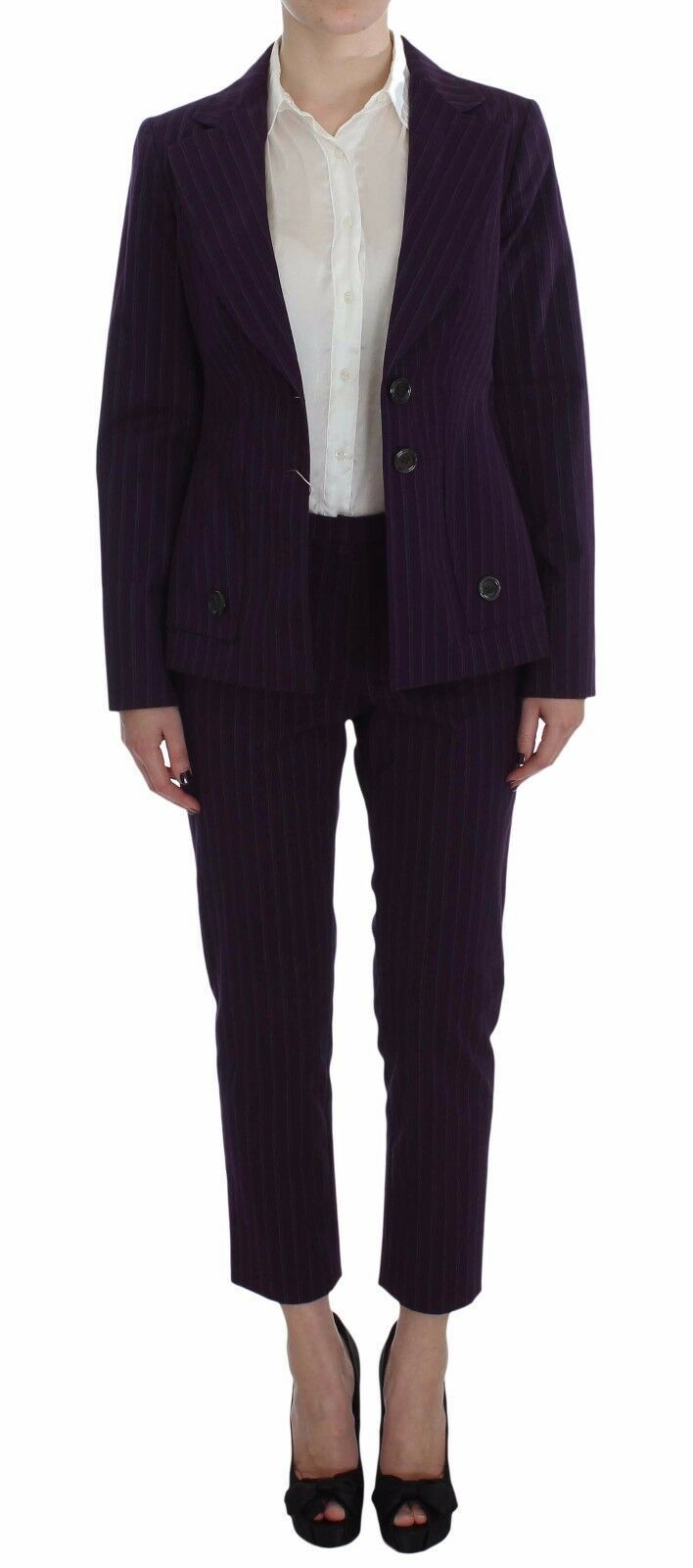 Elegant Striped Pant & Blazer Suit BENCIVENGA