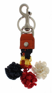 Sicilian Raffia Charm Keyring Dolce & Gabbana