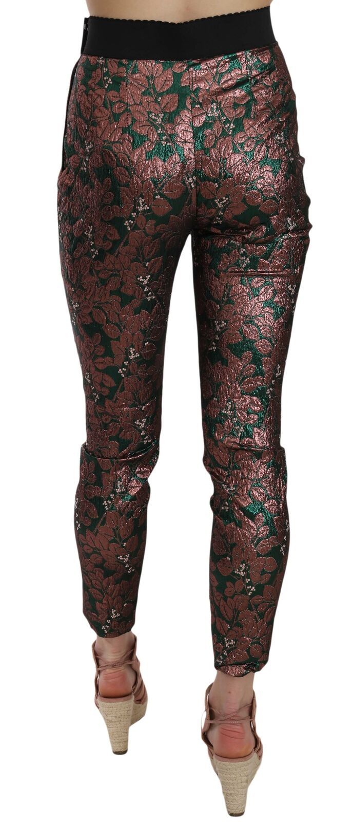 Elegant Multicolor Designer Pants Dolce & Gabbana