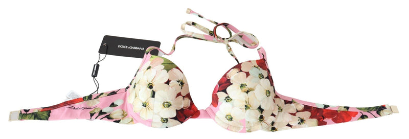 Floral Elegance Swimwear Top Dolce & Gabbana