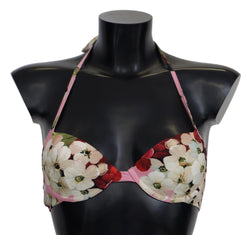 Floral Elegance Swimwear Top Dolce & Gabbana