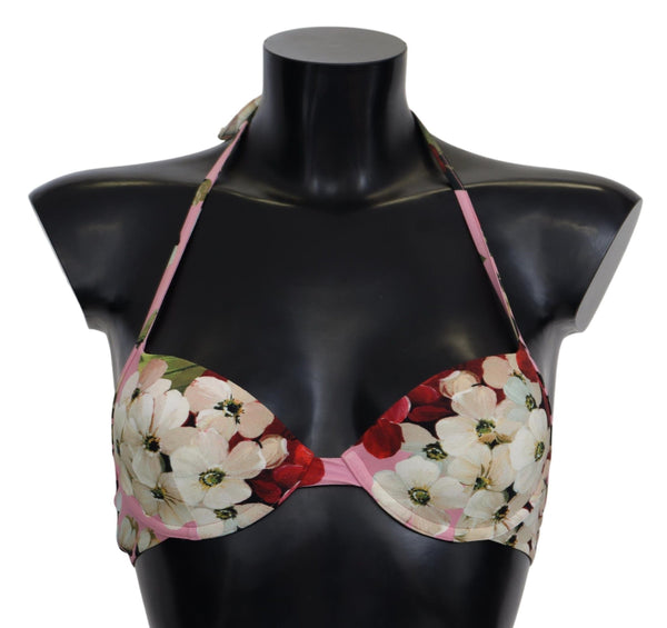 Floral Elegance Swimwear Top Dolce & Gabbana