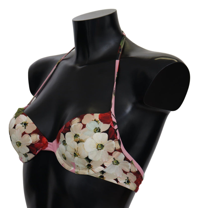 Floral Elegance Swimwear Top Dolce & Gabbana