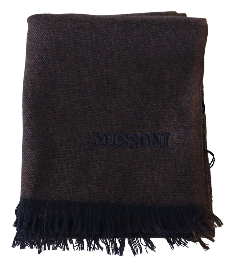 Elegant Cashmere Unisex Fringed Scarf Missoni