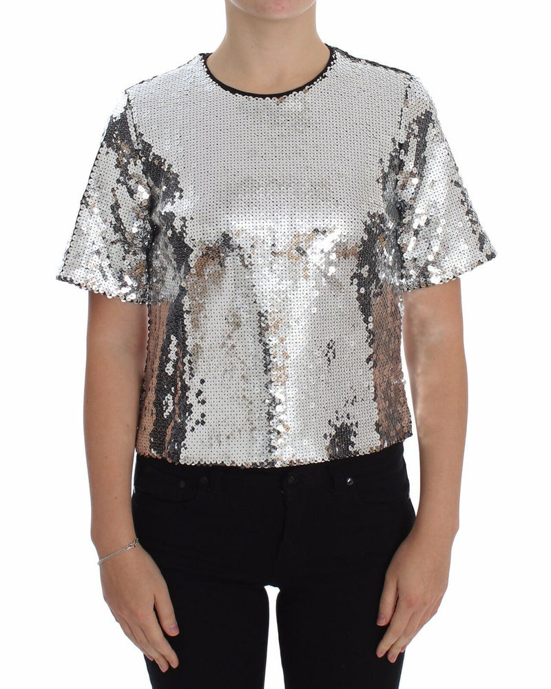 Sequined Elegance Blouse Dolce & Gabbana