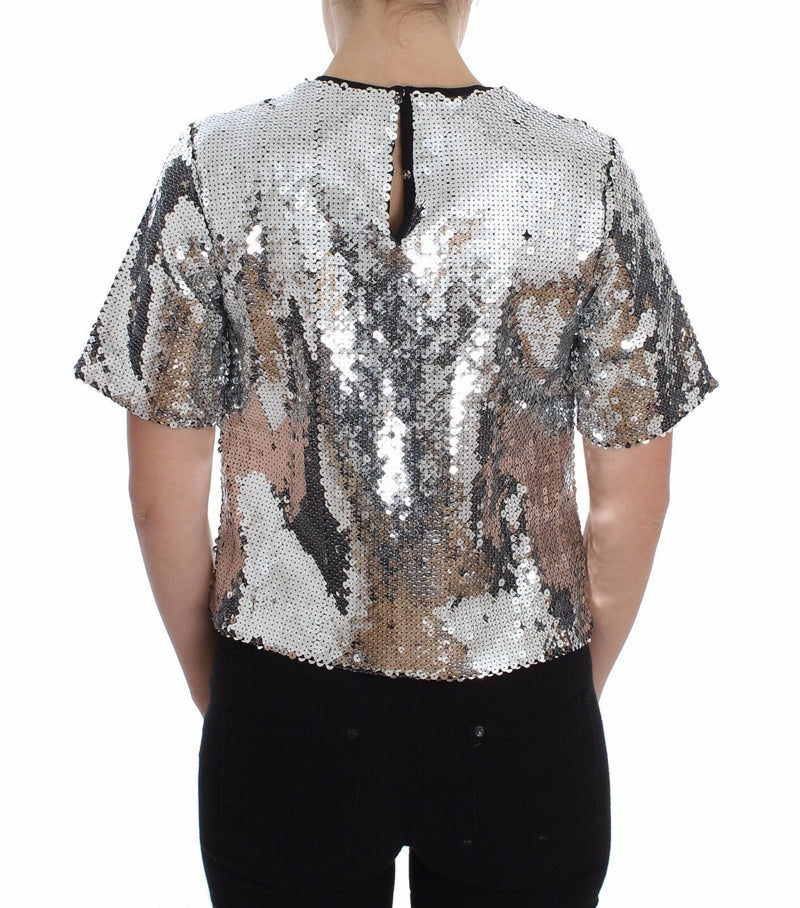 Sequined Elegance Blouse Dolce & Gabbana