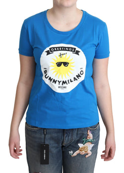 Sunny Milano Chic Round Neck Tee Moschino