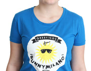 Sunny Milano Chic Round Neck Tee Moschino