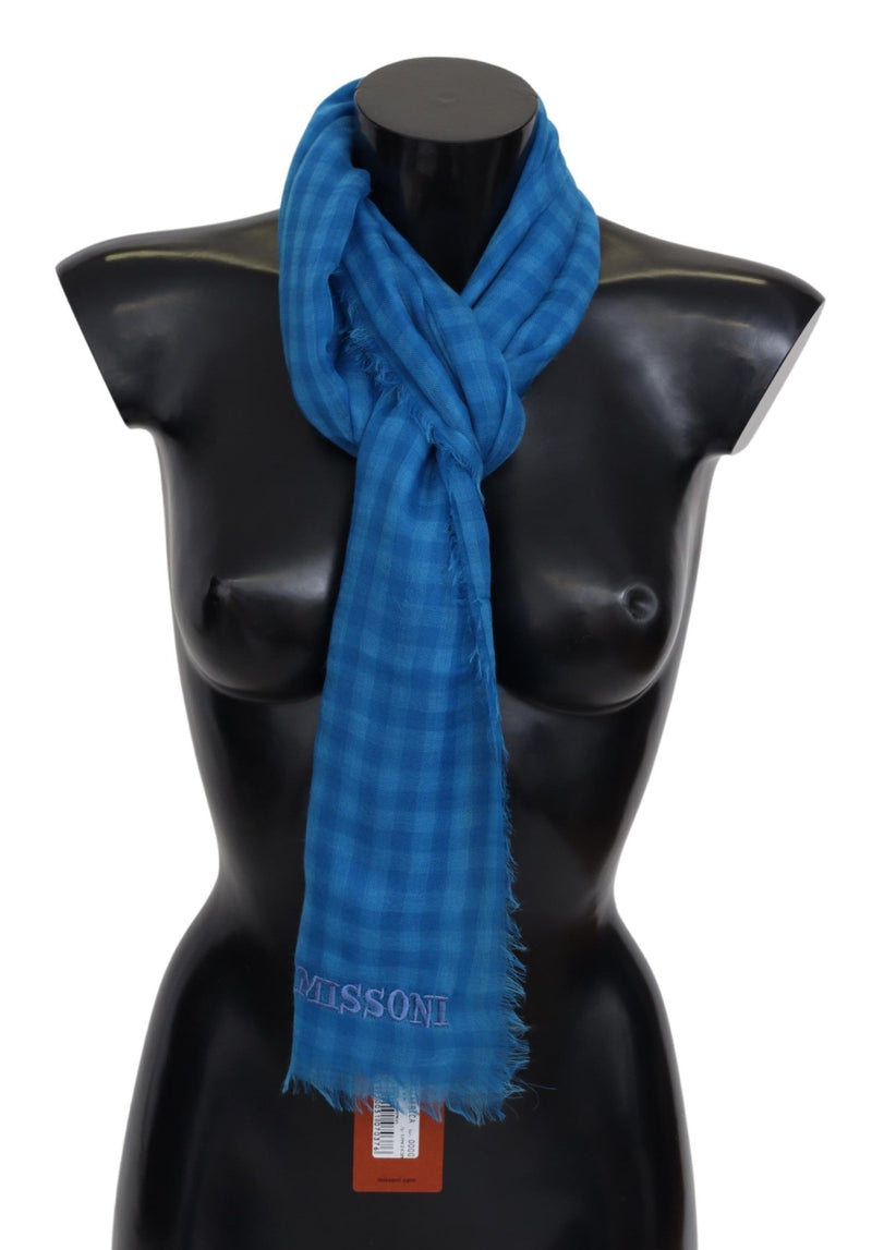 Chic Checkered Cashmere Scarf Missoni