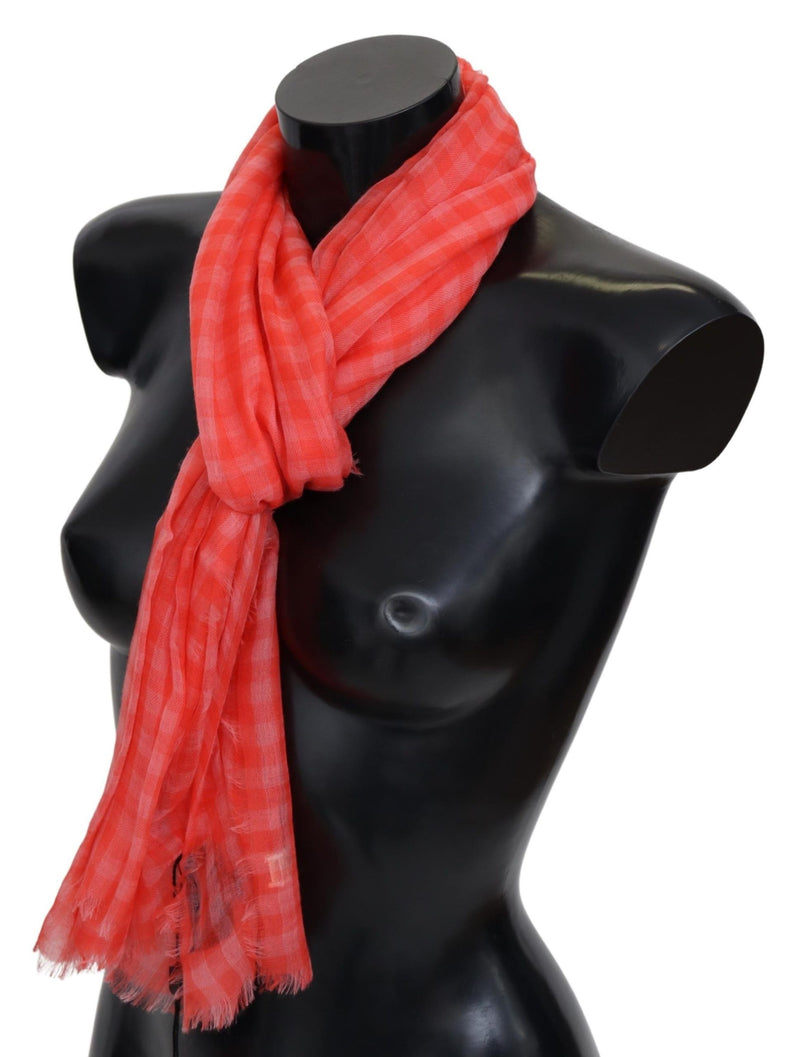 Luxurious Cashmere Checkered Scarf Missoni