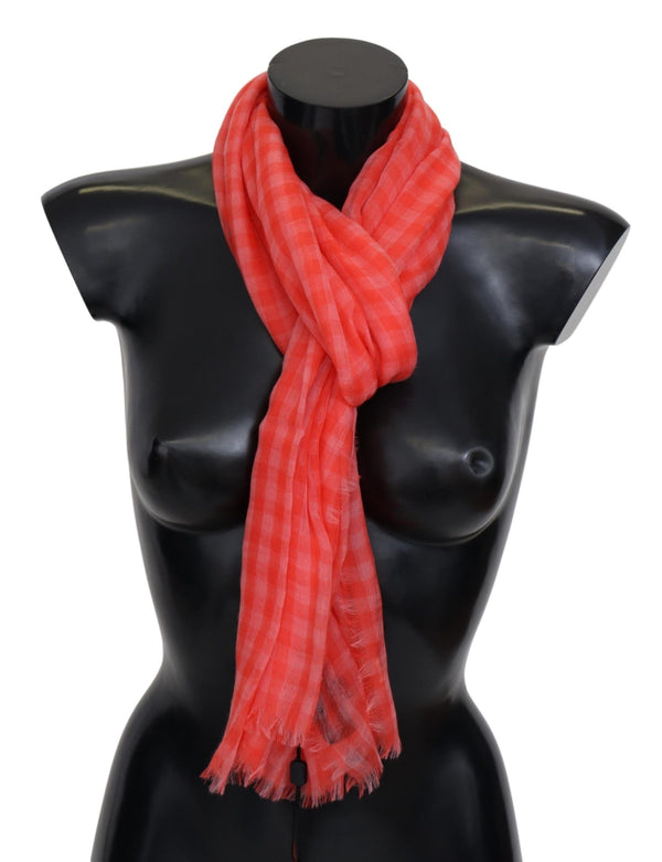 Luxurious Cashmere Checkered Scarf Missoni