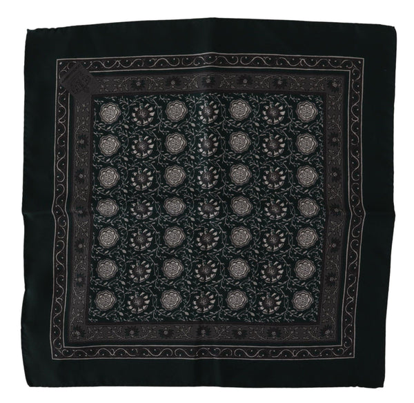 Exquisite Silk Pocket Square Handkerchief Dolce & Gabbana