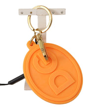 Stunning Orange Gold Keychain & Bag Charm Dolce & Gabbana