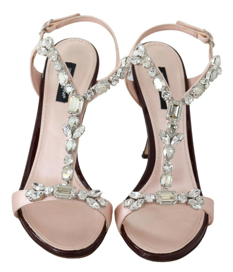 Crystal-Embellished Stiletto Sandals Dolce & Gabbana