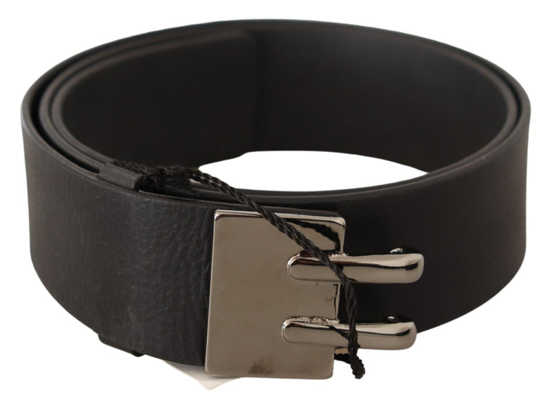 Elegant Black Leather Fashion Belt Costume National